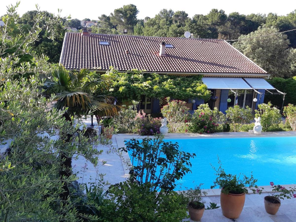 Les Chambres Manon - Piscine, Spa, Tennis Belcodene Exteriér fotografie